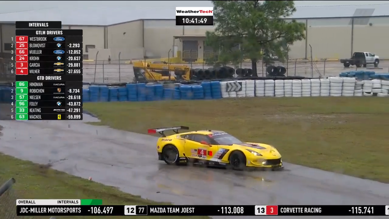Illustration for article titled 12H of Sebring in the Wet